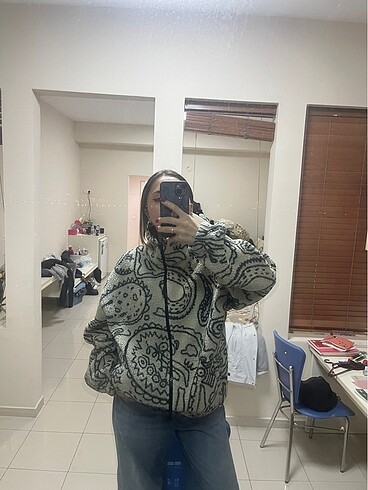 American Vintage Y2K Street Wear Oversize Polar Hırka