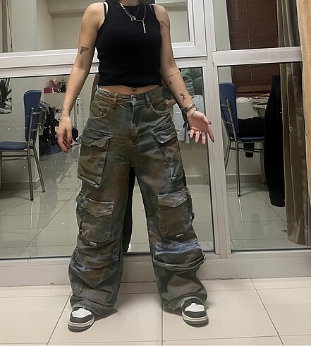 American Vintage Y2K cepli renkli baggy