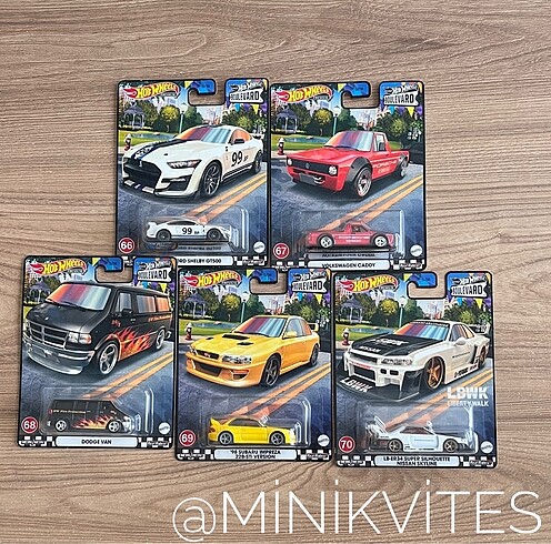 Beden Renk HotWheels PREMİUM Setler