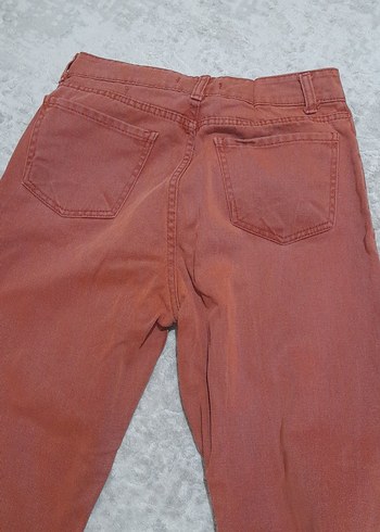 Kahverengi Midi Kadın Kumaş Pantolon - Görsel 3