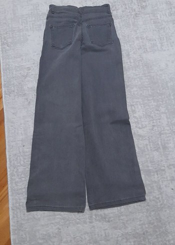 Gri Kadın Denim Jean Pantolon - Görsel 2