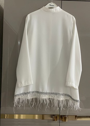 Beyaz Uzun Kollu Kadın Takım - Görsel 2