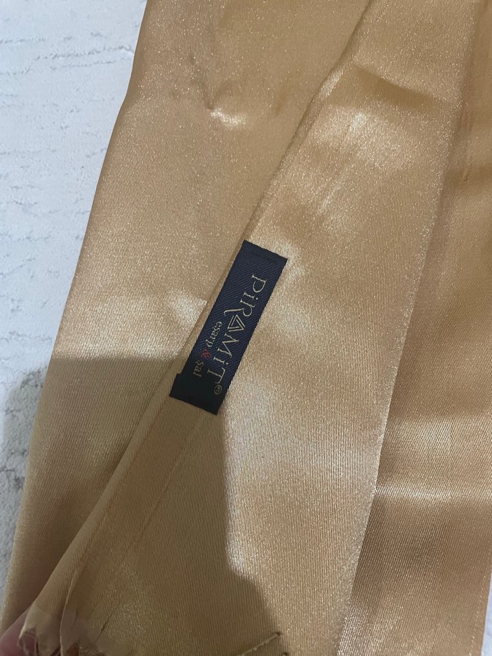 Kadın Parlak İpek Şal Püsküllü Bohem - Görsel 4