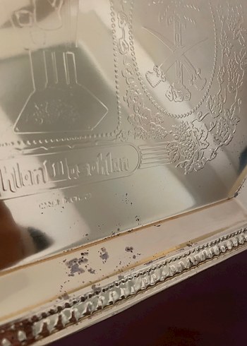 Parlak Altın Renkli Cam Çay Seti - Görsel 5