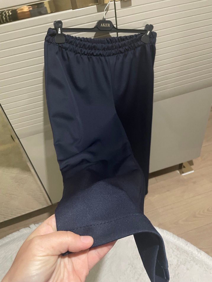 Kadın Lacivert shubaKumaş Pantolon - Görsel 2