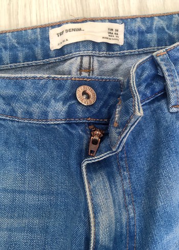 m Beden Zara Trf Denim kot pantolon