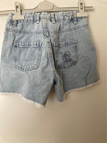 Kız çocuk kot şort - Görsel 2