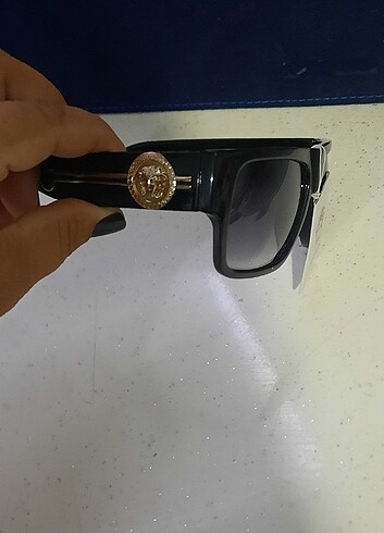 Beden siyah Renk Versace siyah guneş gozlugu