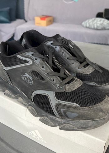 Gri Erkek Spor Ayakkabı Bağcıkları - Görsel 3