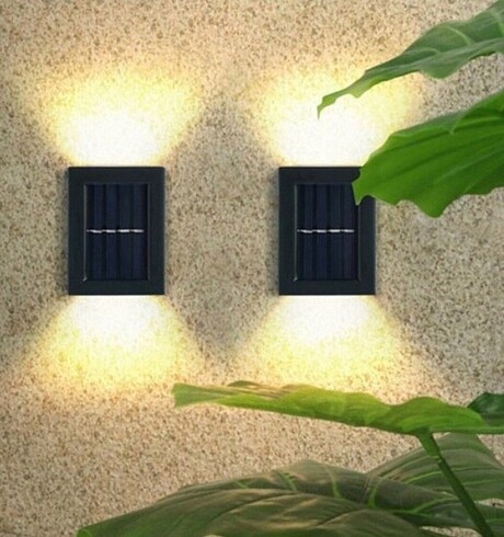 Diğer Solar çift taraflı duvar lambası 2 adet