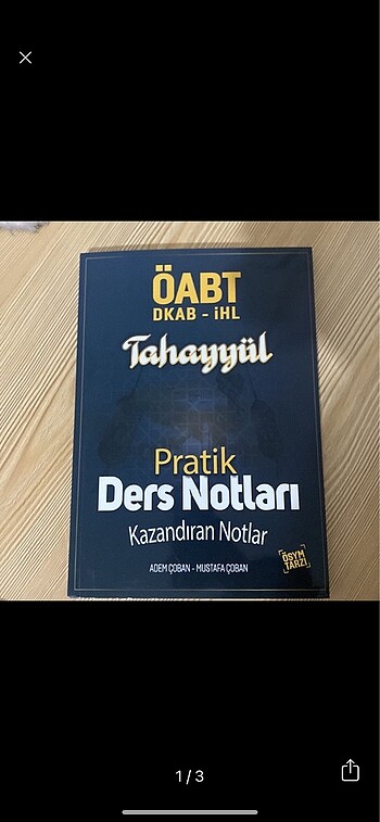 Tahayyül dkab öabt ders notu