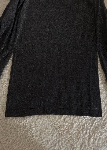 Siyah Kolsuz Kısa Yelek ve Mini Etek Takım - Görsel 6