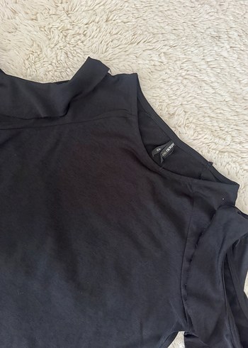 Siyah Uzun Kollu Bluz - Görsel 3