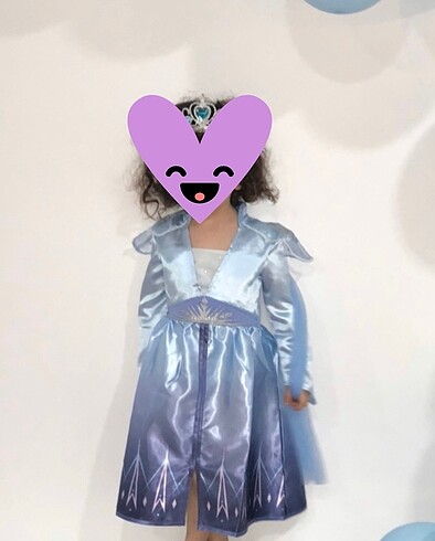 H&M Elsa frozen kostüm 3 yaş