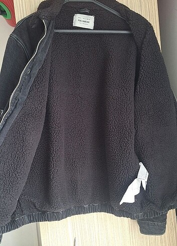 m Beden Pull bear kürklü ceket