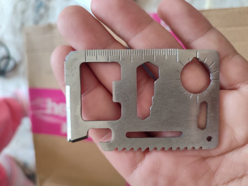 Pembe Baskılı Grunge Punk Erkek Cüzdan - Görsel 5