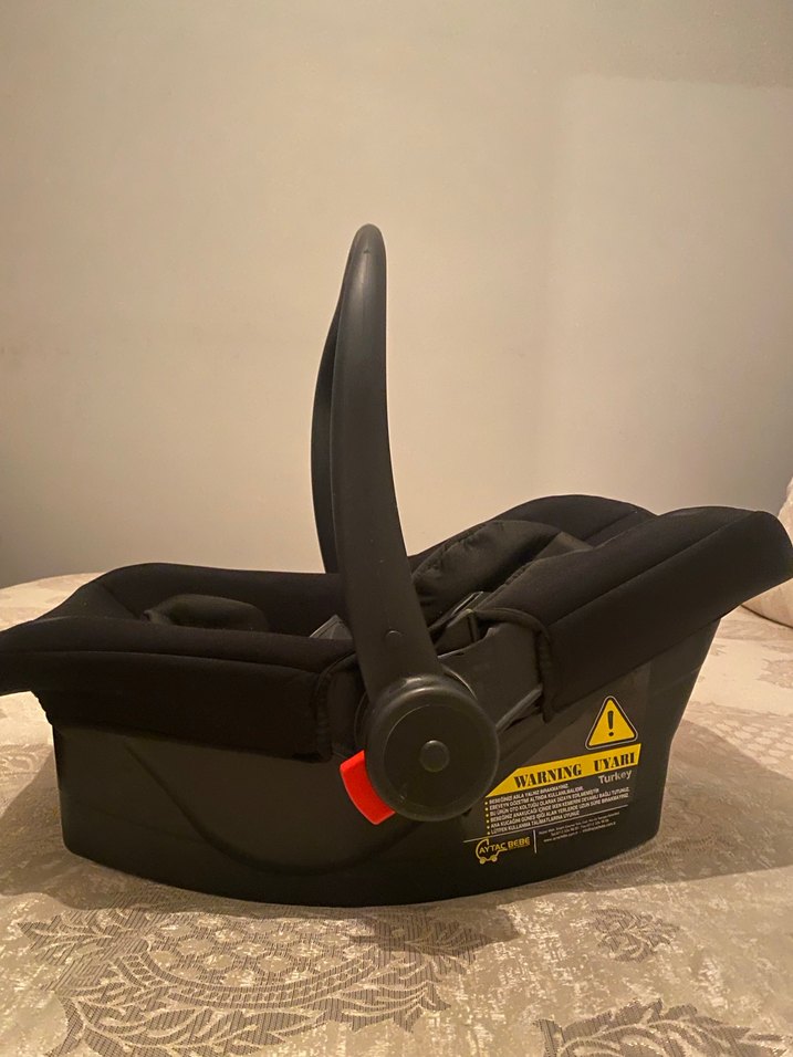 Koyu Siyah Bebek Oto Koltuğu - Görsel 2