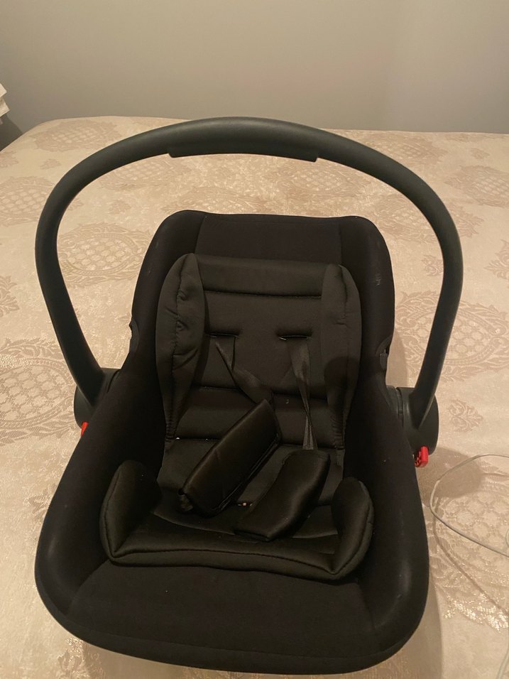 Koyu Siyah Bebek Oto Koltuğu - Görsel 3