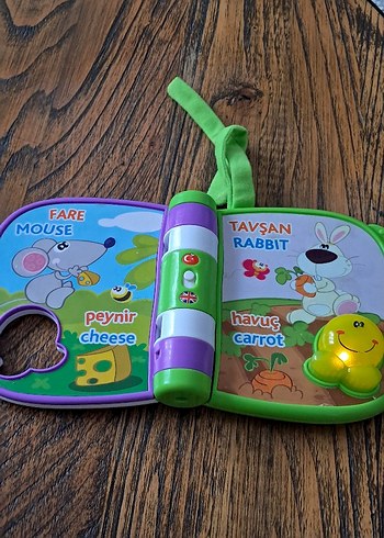 Beden Renk Hayvanlar ve Yemekleri Eğitici Oyuncak