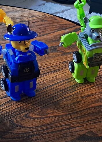Beden Renk Pawpatrol Robota Dönüşebilen Arabalar