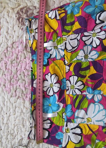 Renkli Pilili Midi  Etek - Görsel 2