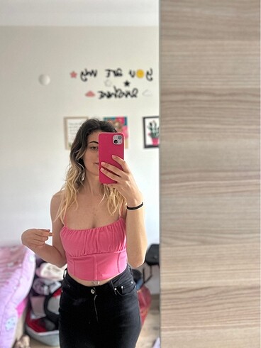 Diğer Çok şık pembe crop