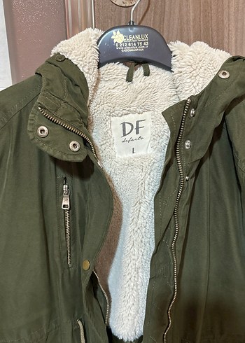 Yeşil Kadın Midi Boy Sıcak Mont - Görsel 2