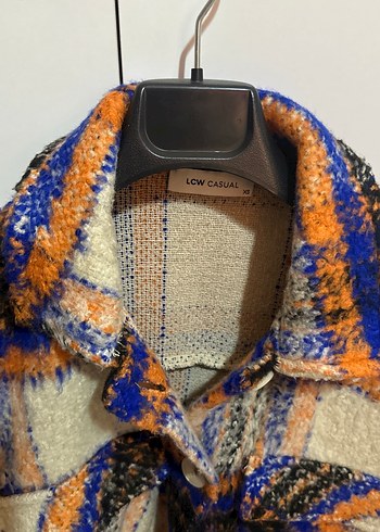 Bohem Çok Renkli kadın gömlek ceket - Görsel 3