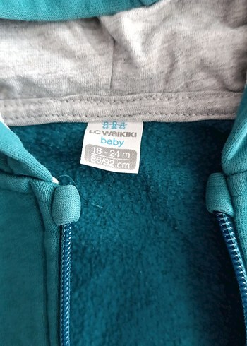 Kapüşonlu Fermuarlı Erkek Çocuk Sweatshirt - Görsel 3