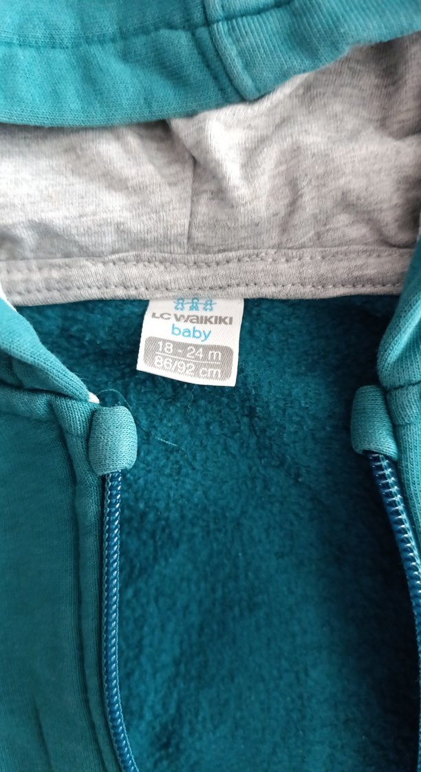 Kapüşonlu Fermuarlı Erkek Çocuk Sweatshirt - Görsel 3