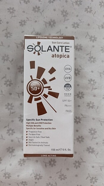 Solante Atopica Güneş Losyonu