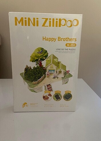 Mini Zilipoo Happy Brothers Maket