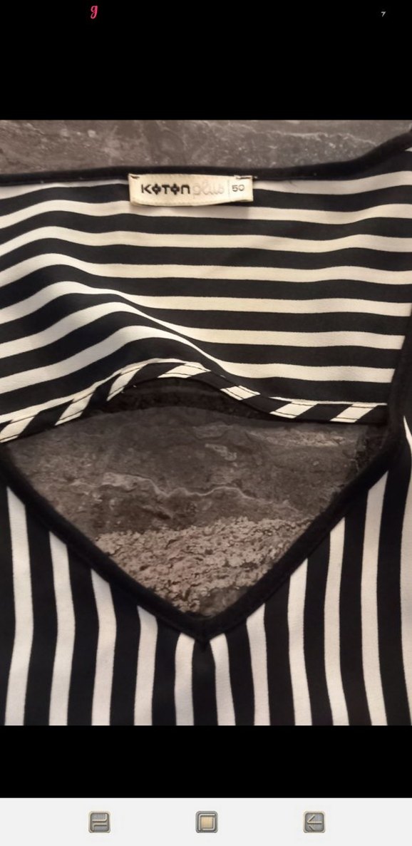 KOTON BÜYÜK BEDEN BLUZ 5XL - Görsel 2