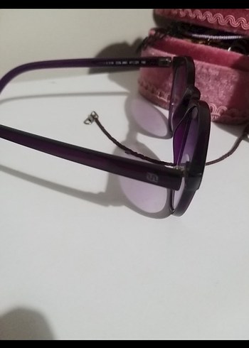 Şeffaf Mor Kadın Güneş Gözlüğü- ATASUN OPTIK - Görsel 2