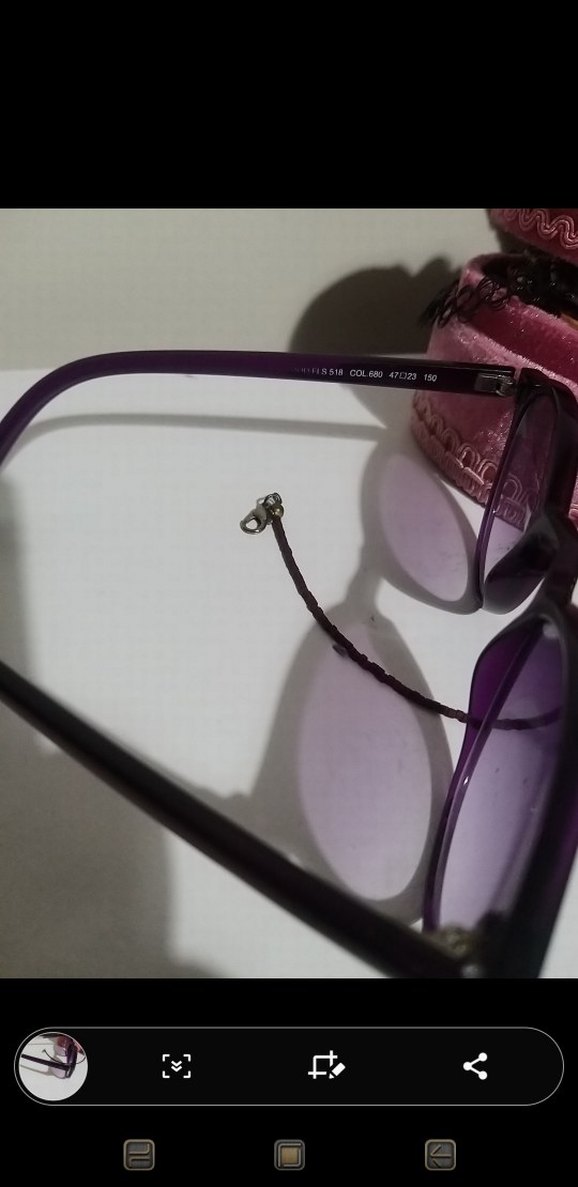 Şeffaf Mor Kadın Güneş Gözlüğü- ATASUN OPTIK - Görsel 3