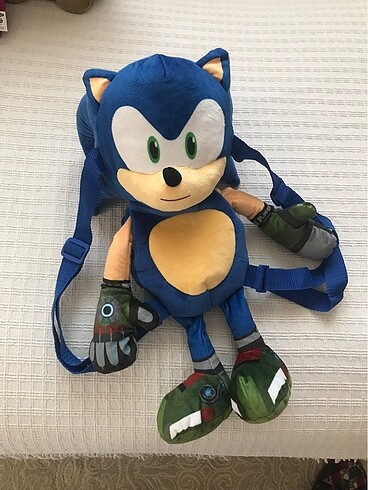 Sonic orijinal çocuk sırt çanta