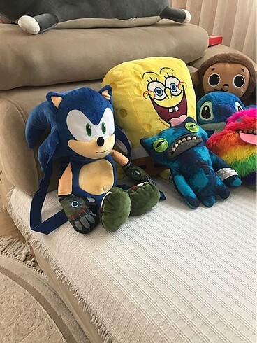 Diğer Sonic orijinal çocuk sırt çanta
