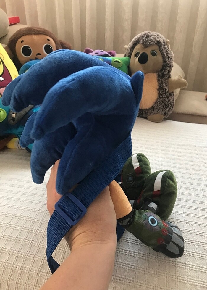 Sonic orijinal çocuk sırt çanta - Görsel 4