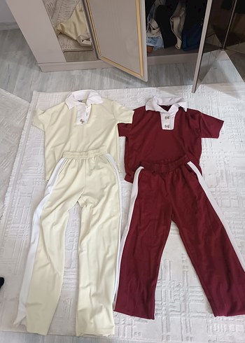 Standart Beden Beden Kızlar için Rahat Kesim Eşofman Takımı