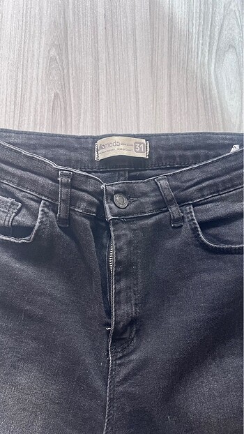 31 Beden siyah Renk Kadın Kot pantalon