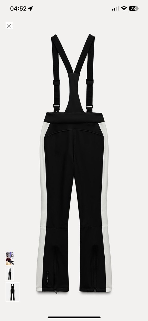 Zara Kayak Pantolonu - Polar Astarlı, Su Geçirmez - Görsel 3