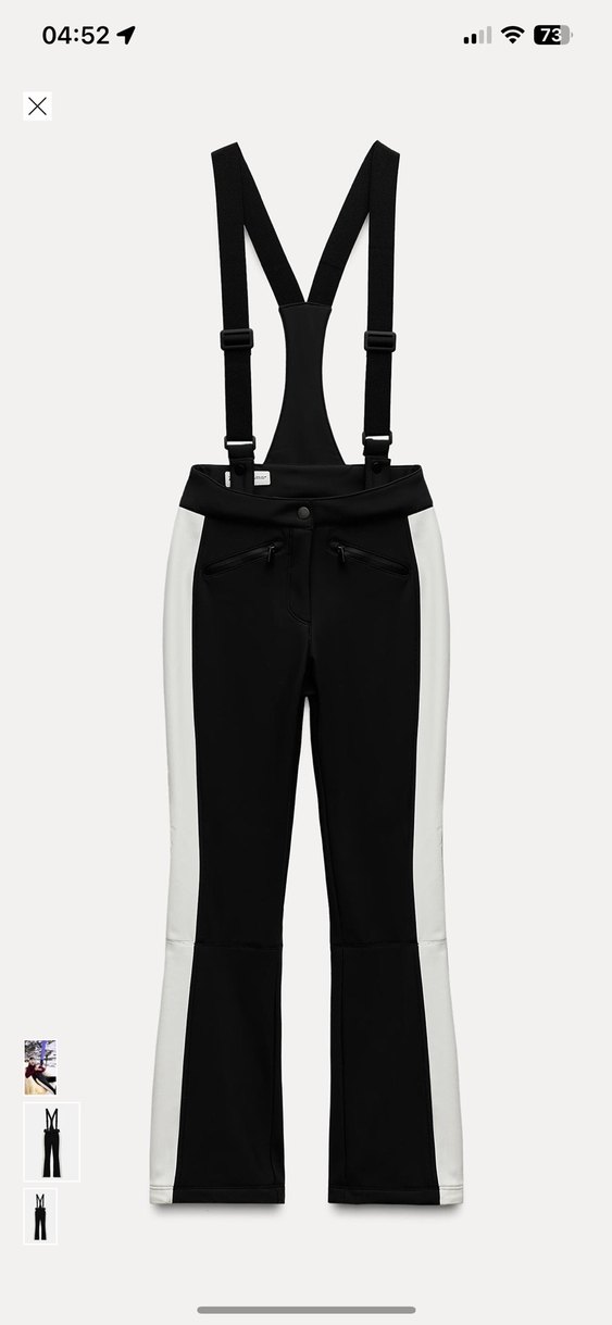 Zara Kayak Pantolonu - Polar Astarlı, Su Geçirmez - Görsel 2