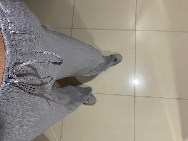 xs Beden Zara simli pijama pantolon