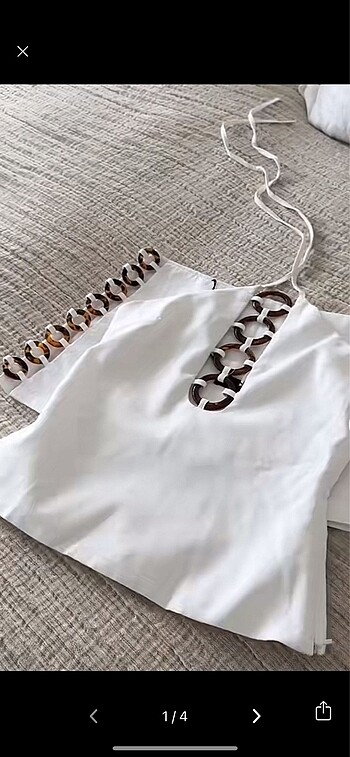 Zara halter yaka top