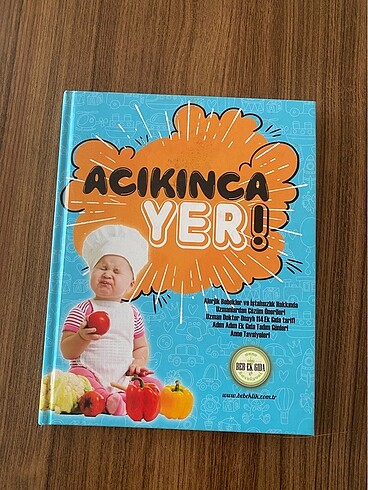 Acıkınca yer ek gıda kitabı