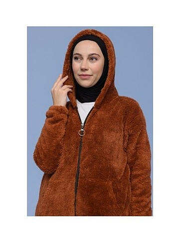 Peluş mont 