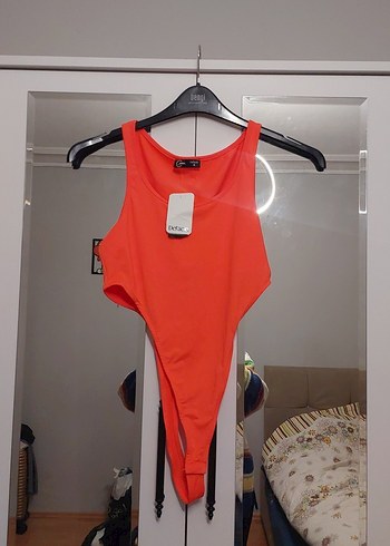 turuncu Kadın Sporcu Mayo - Görsel 2