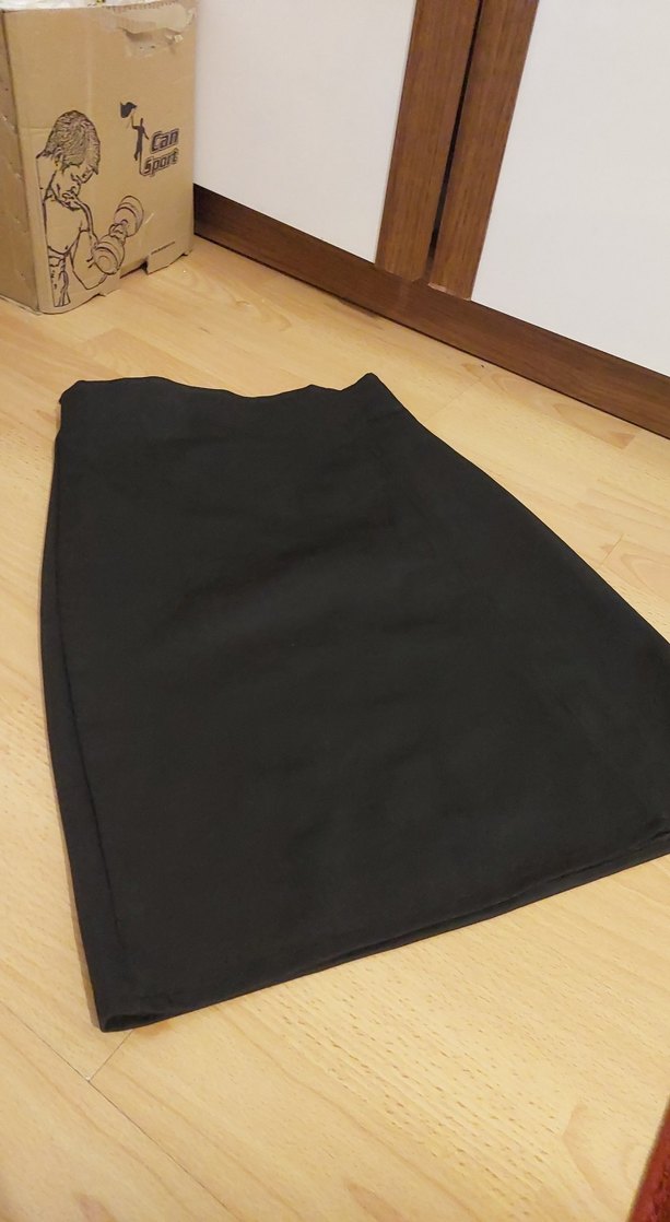 Siyah Süet Mini Etek - Görsel 3