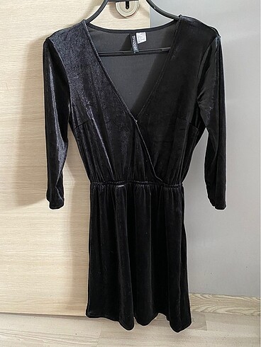 H&M kadife elbise