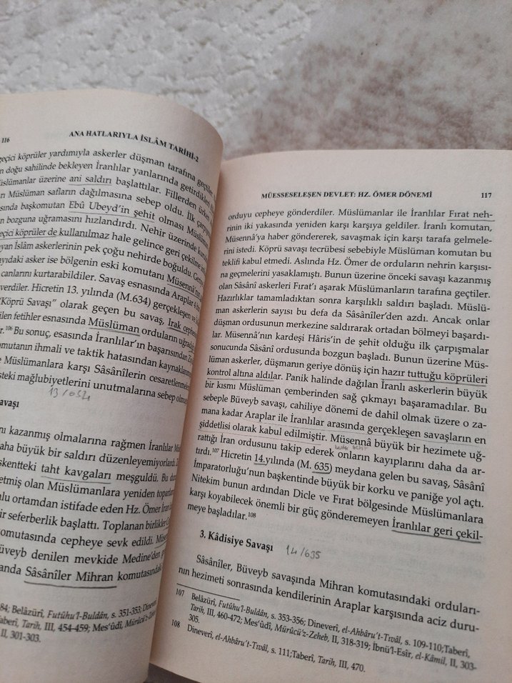 Ana Hatlarıyla İslam Tarihi Seti (3 Cilt) - Görsel 3